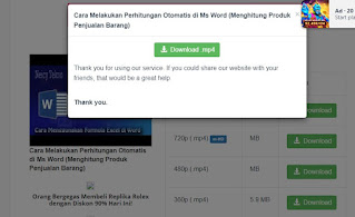Download Video Youtube di Y2mate