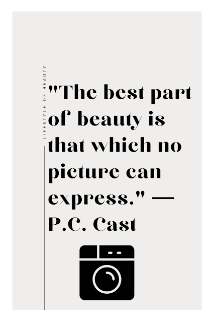 The Best part of beauty quote