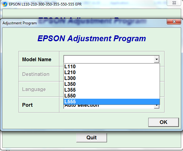 Setting Main Board Epson L300 Ke L110 Dengan Adjustment Program