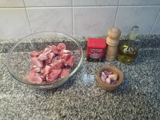 Carne De Cerdo Marinada En Pimentón Y Ajo O "prueba"
