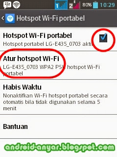 cara menjadikan HP Android sebagai mesin router