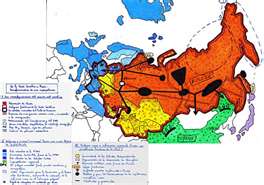 MAPAS DE: RUSIA, Asia y Europa