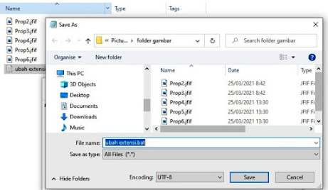 Cara Merubah Ekstensi File Sekaligus di Windows 10