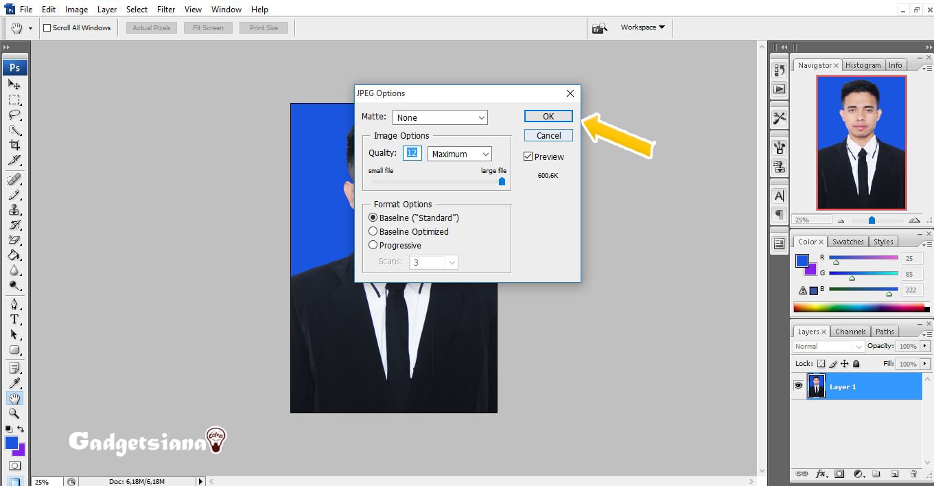 Cara Mengubah Ukuran Foto di Menjadi 2X3, 3X4