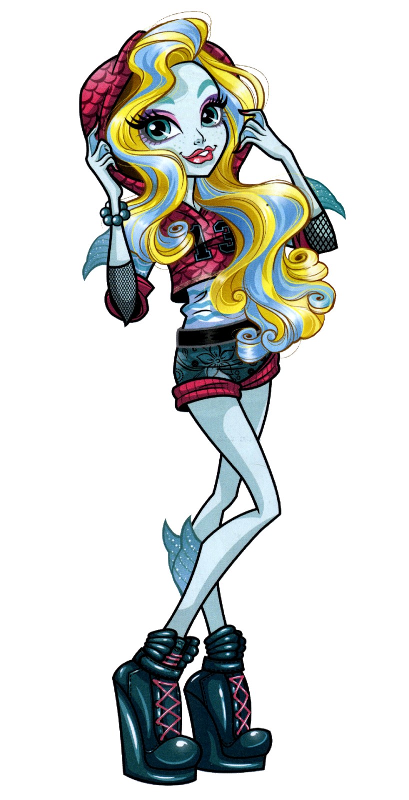 Monster High-Pretty : Artwork de Lagoona Blue How Do You Boo?