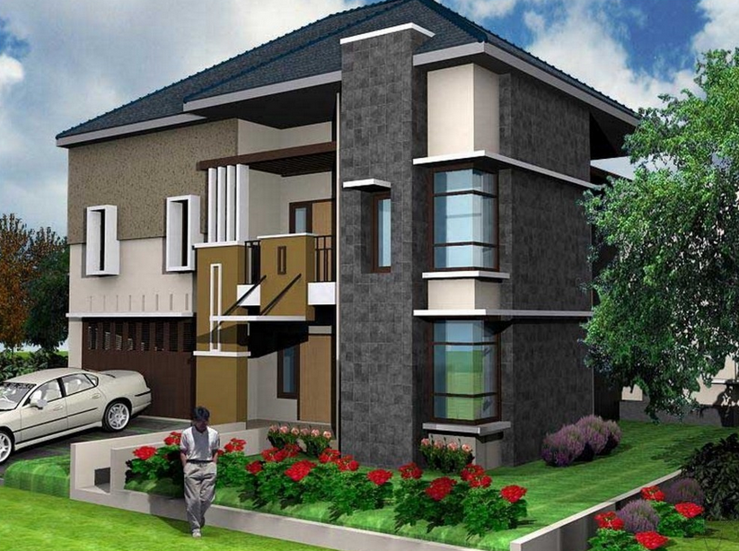 Sketsa Rumah Idaman 2016 - Desain model rumah minimalis modern