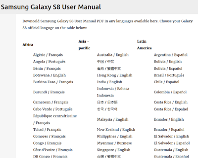 Samsung Galaxy S8 User Manual