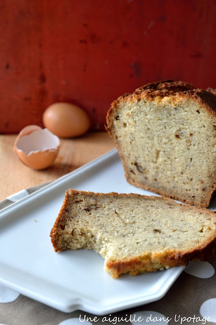 banana bread  cake à la banane