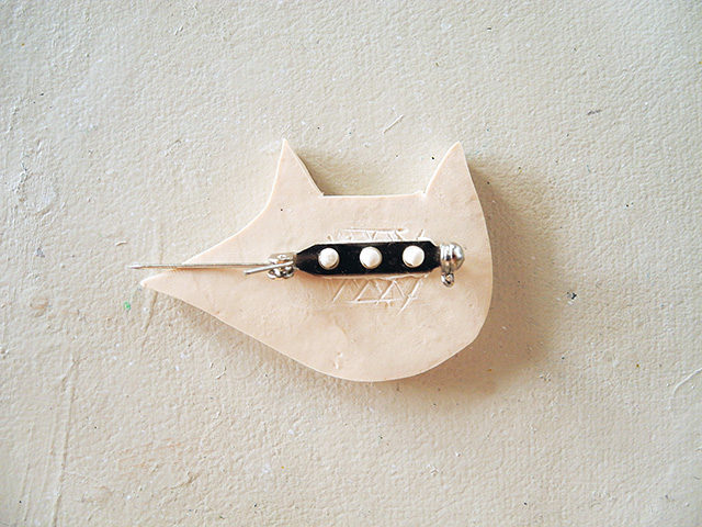 creating with jules: fox brooch
