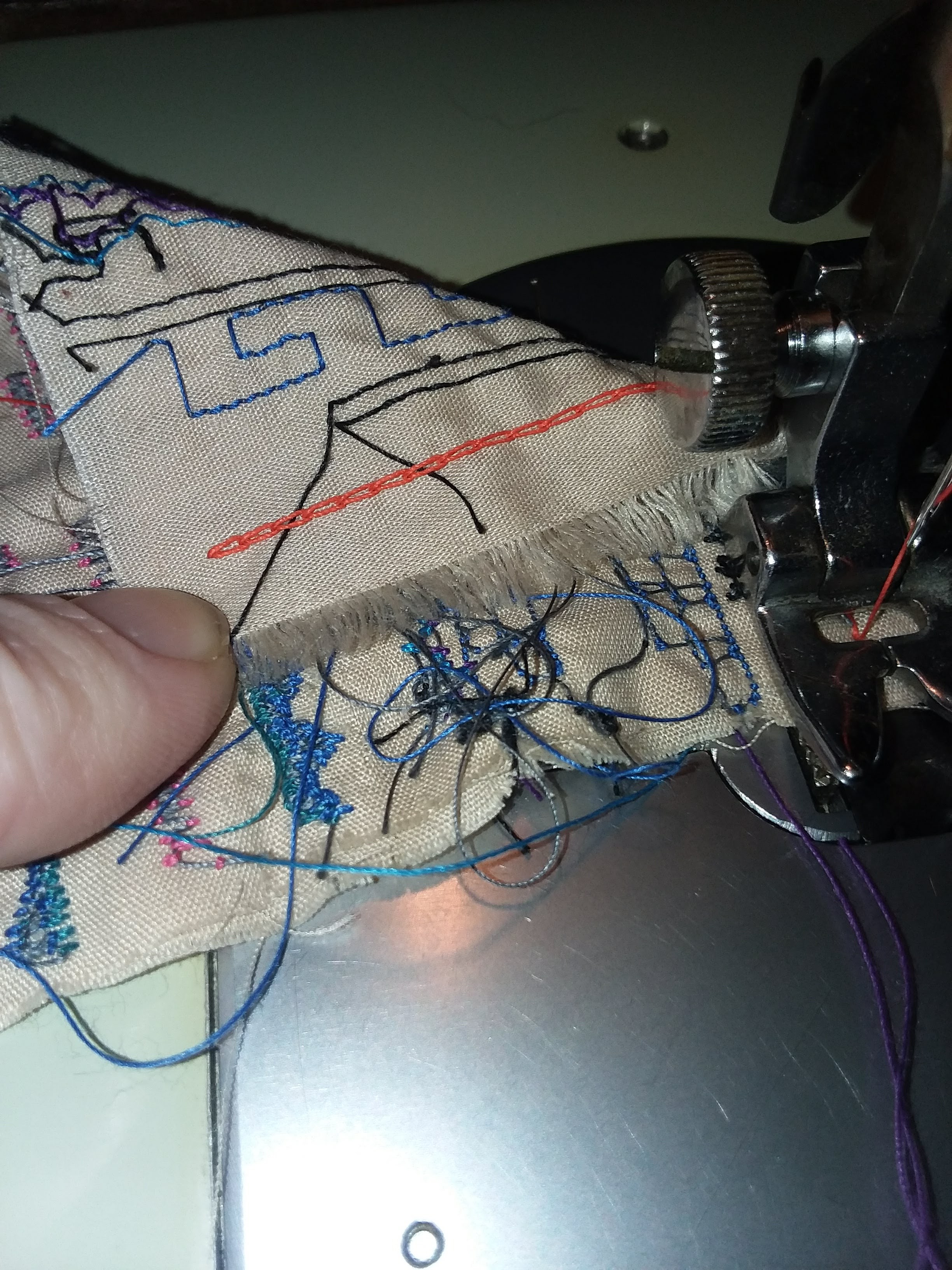 Chain Stitch and Basting Stitching Sewing machine variations