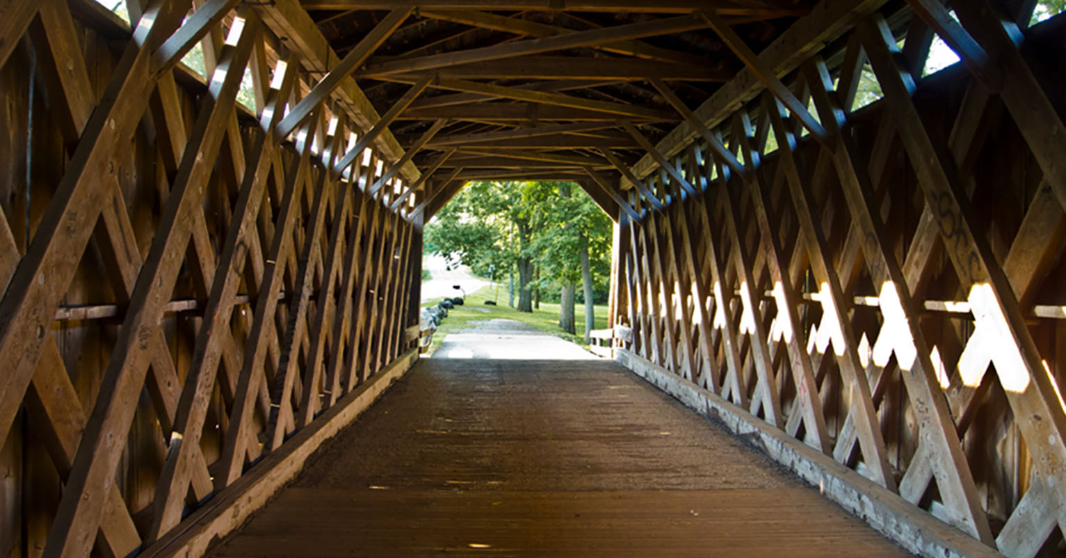 Wisconsin Explorer The Last Covered Bridge in Wisconsin Cedarburg