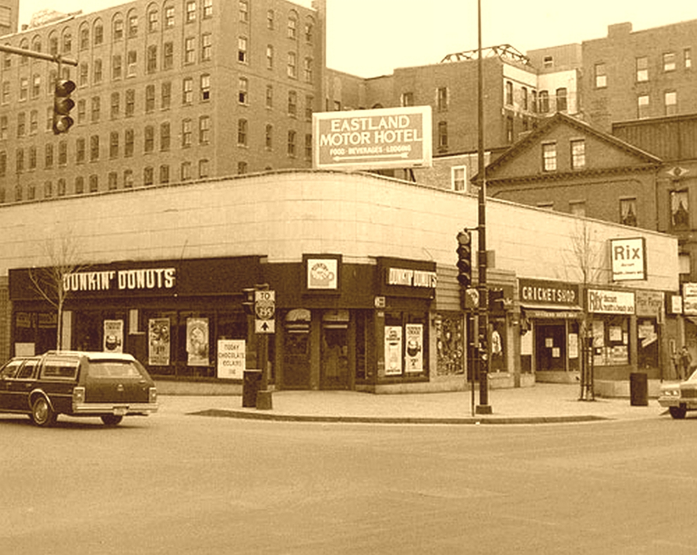 Portland Maine History 1786 To Present Blog Dunkin Donuts, High & Congress Streets, Portland