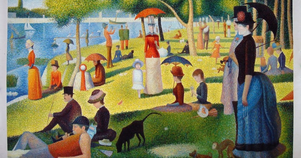 Arte em Foco Tarde de Domingo na Ilha de Grande Jatte Arte em Foco Tarde de Domingo na Ilha de Grande Jatte