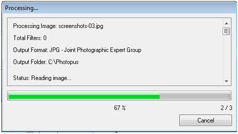 un software de edición de fotos rápido