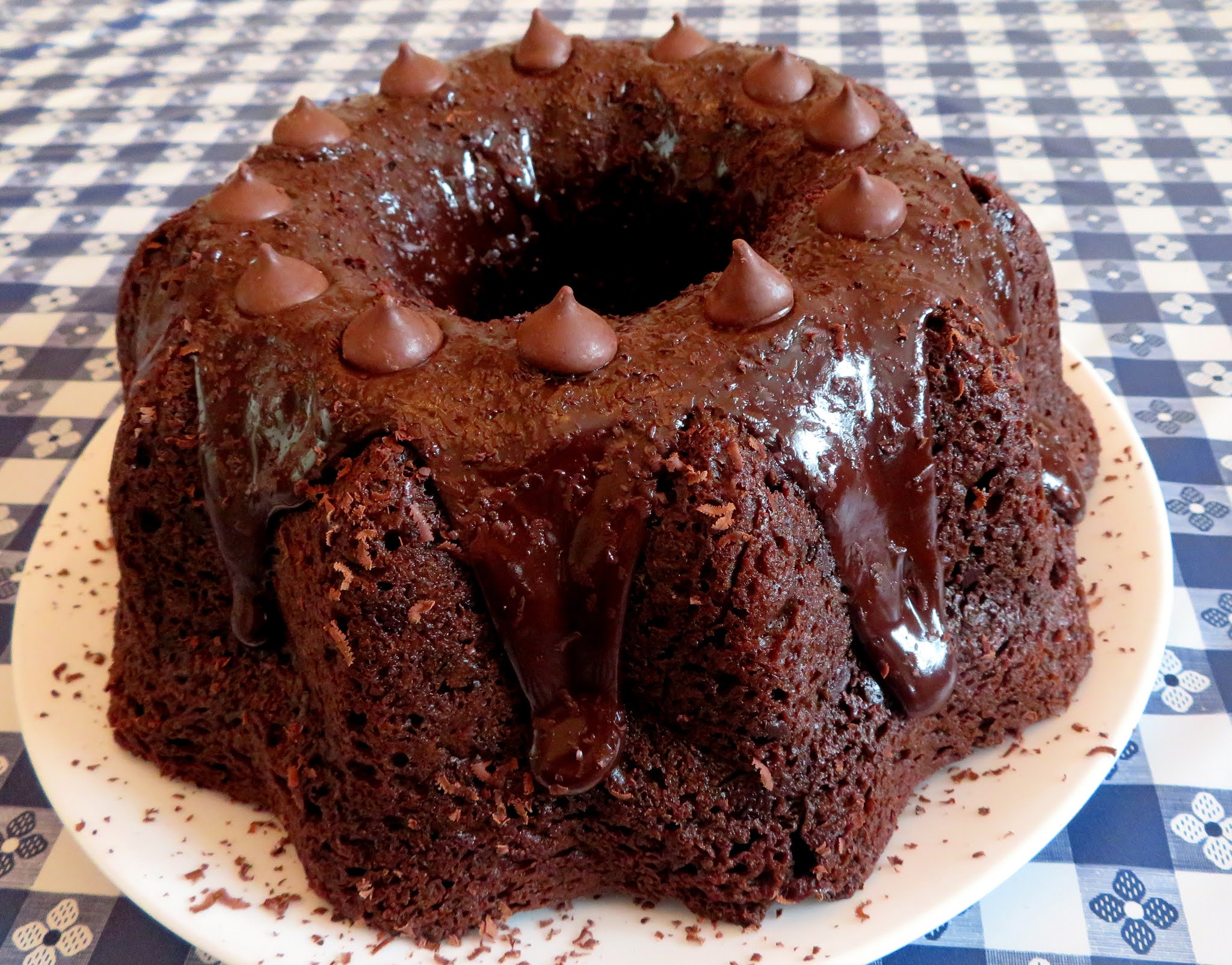 Triple Chocolate Fudge Cake | The English Kitchen