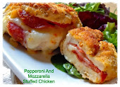 Pepperoni And Mozzarella Stuffed Chicken