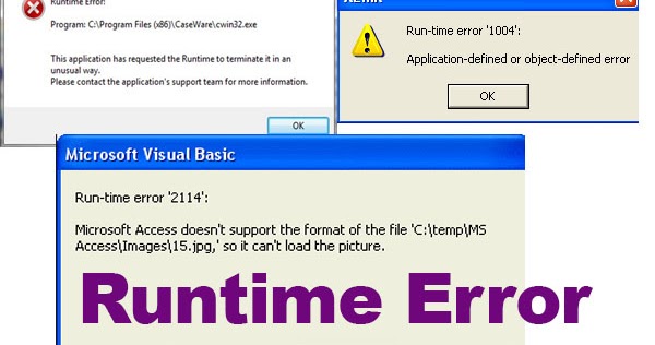 Jenis-jenis Runtime Error Pada Visual Basic dan Penanganannya