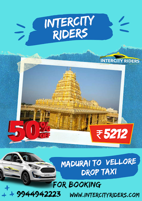 Madurai to Vellore taxi price