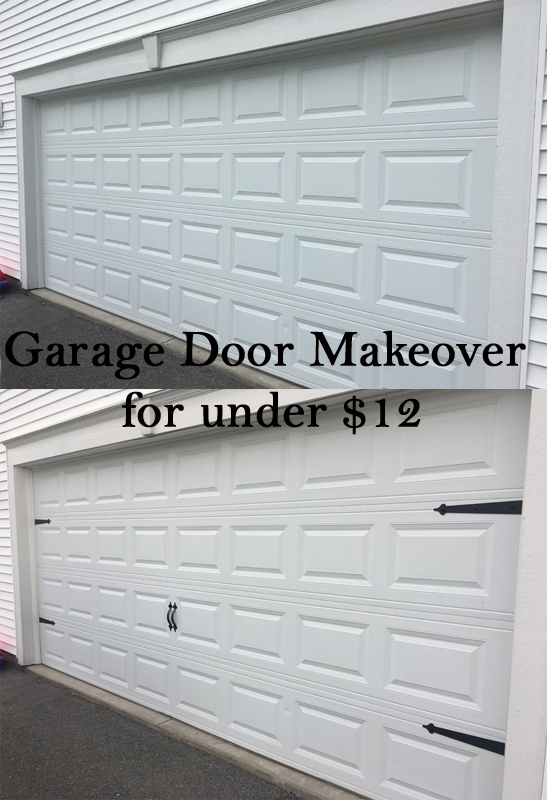 Controlling Craziness Garage Door Makeover For Under 12