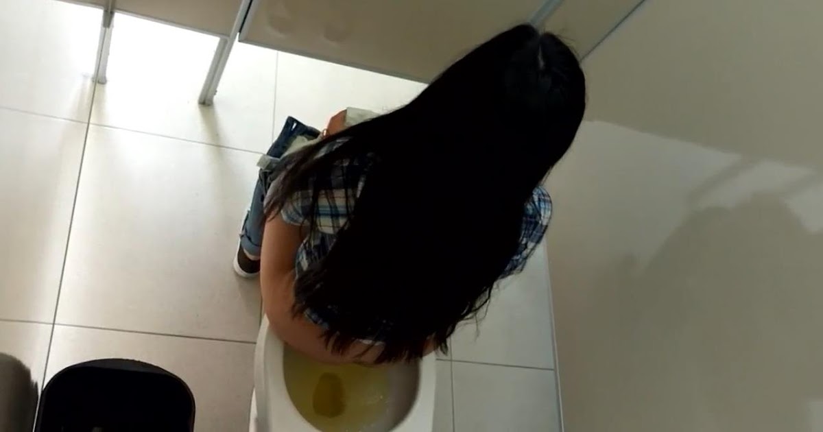 Toilet stall masturbation