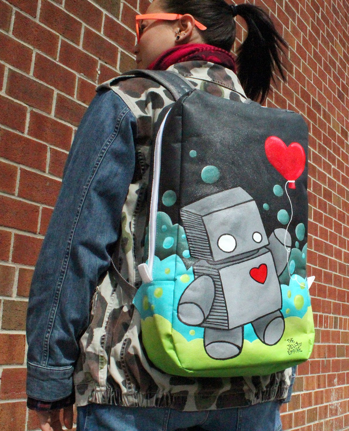 The Jelly Empire The Portable Billboard Series Backpack