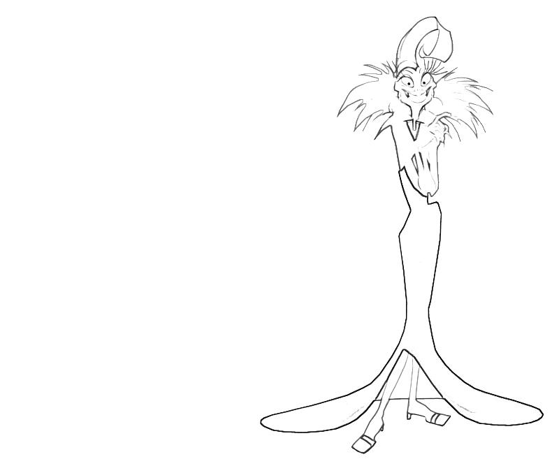 yzma coloring pages - photo #2
