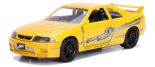 Leon's Nissan Skyline GTR (1995) coleccion rapido y furioso, coleccion rapido y furioso jada toys, coleccion rapido y furioso 1/32, Leon's Nissan Skyline GTR (1995)