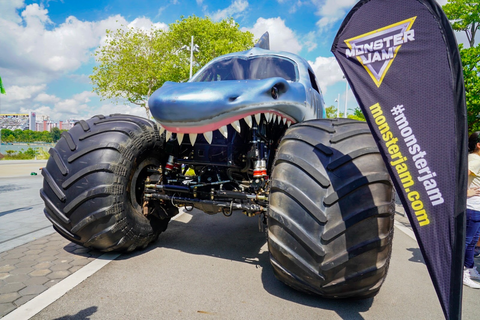 Meet and Greet Monster Jam Megalodon Singapore