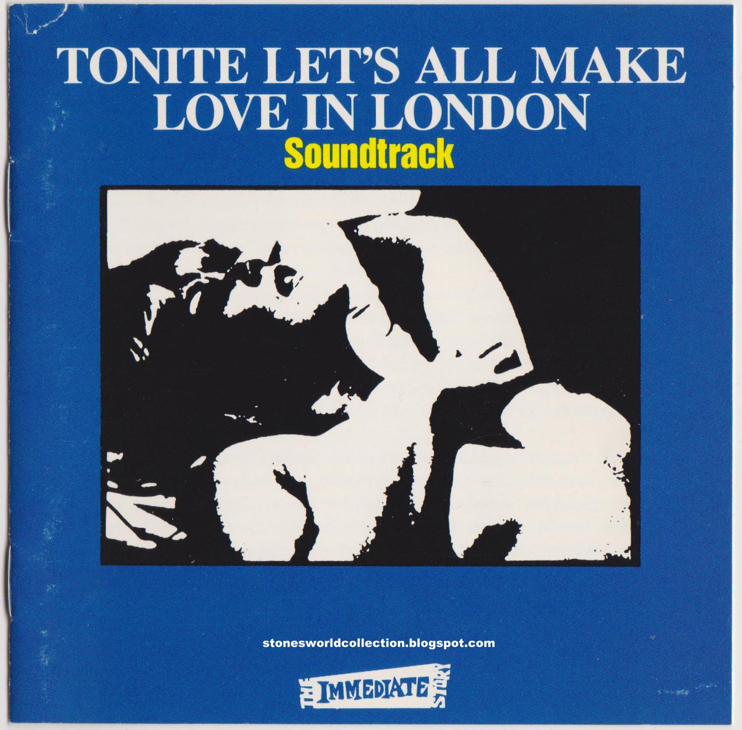 Stonesworldcollection Tonite Let's All Make Love In London 1991