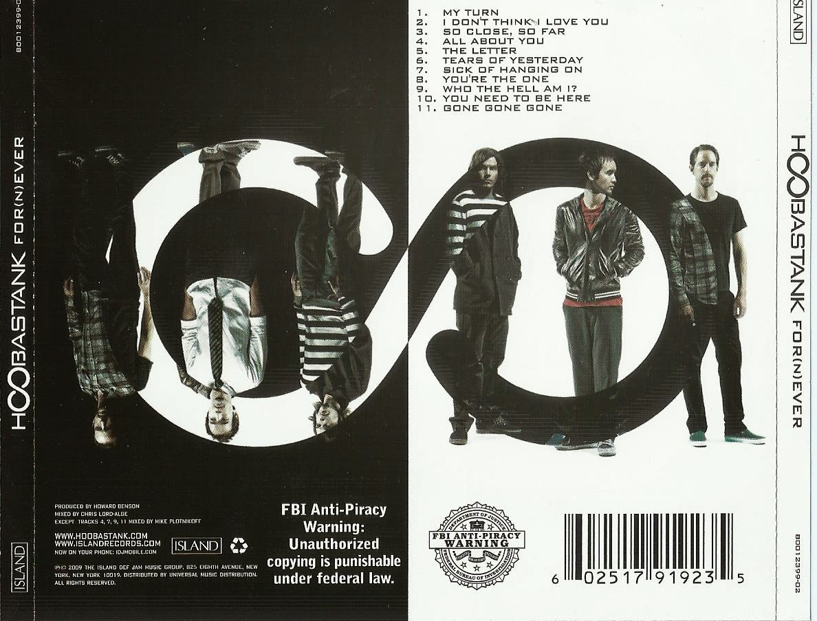Encarte: Hoobastank - For(n)ever - Encartes Pop