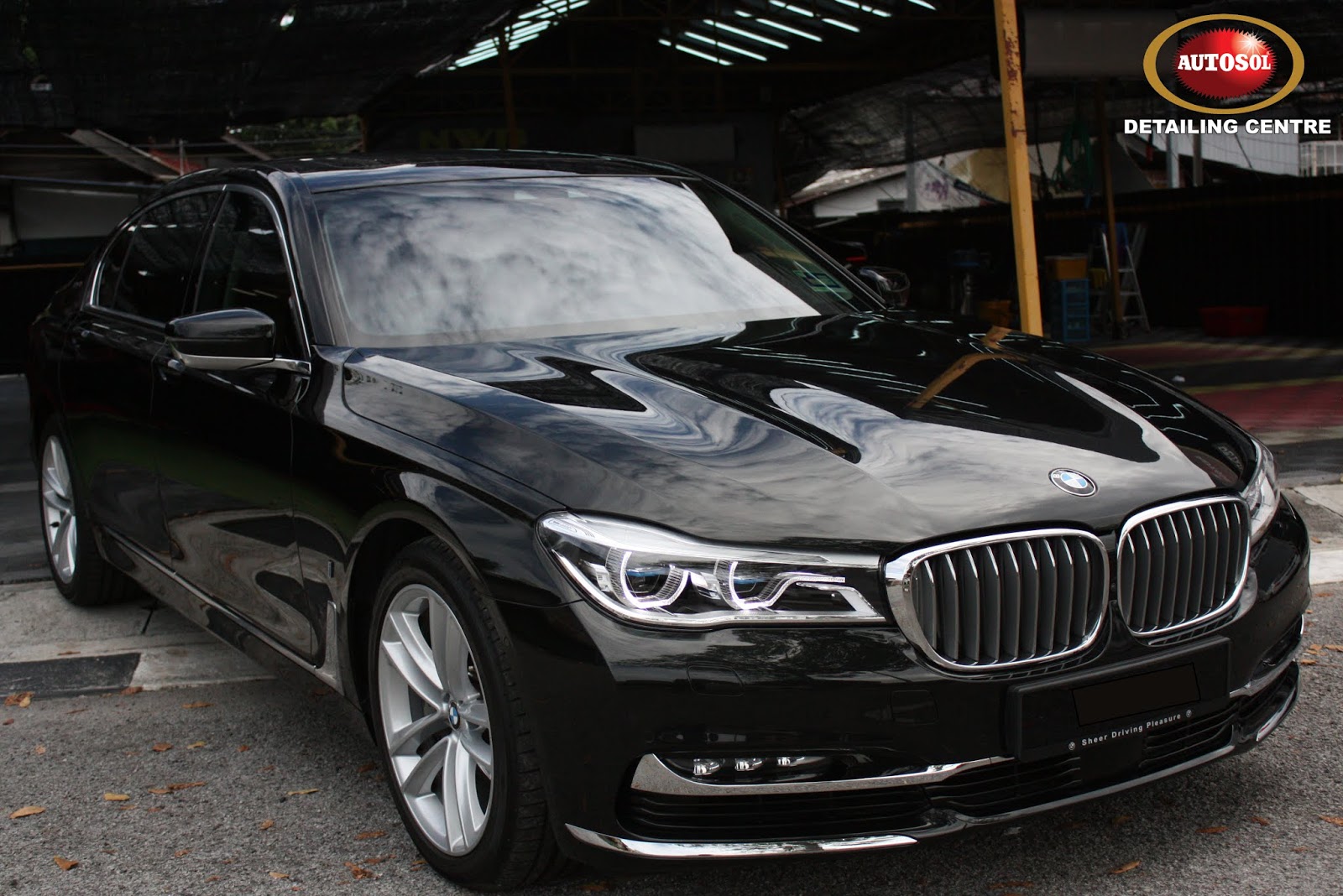 Portfolio BMW 7 Series Premium Prestige Coating Autosol Detailing Premium Car Wash and
