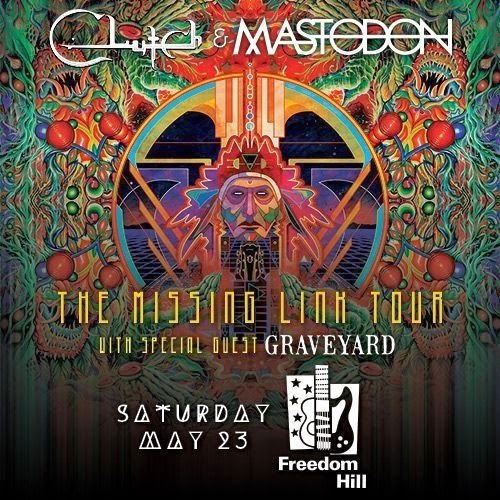 MOTORCITYBLOG Saturday, May 23 Clutch and Mastodon With