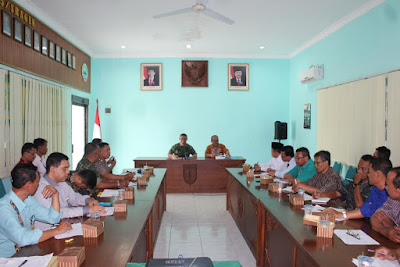 KODIM SRAGEN LAKSANAKAN RAKOOR TMMD SENGKUYUNG TAHAP I TAHUN 2016