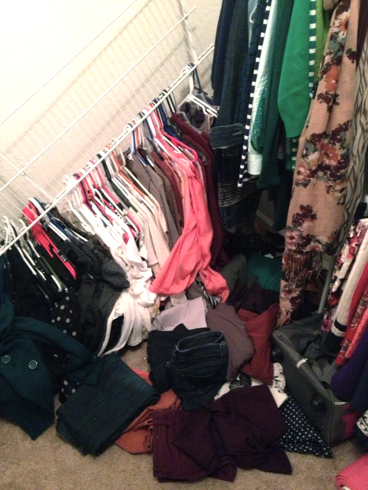 Simple Easy Style Closet Spring Cleaning