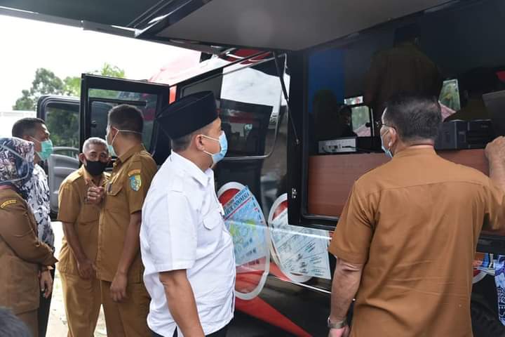 Bupati Batu Bara Launching Mobil Operasional KTP Elektronik