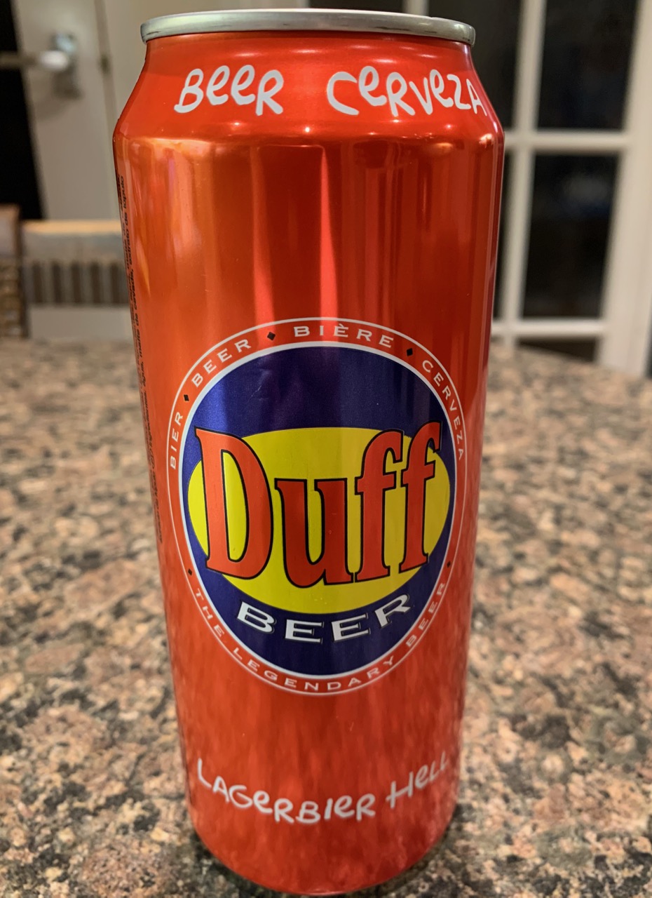 - By Duff Beer Hell FOODSTUFF Lagerbier @SpectreUK FINDS: (Lidl)