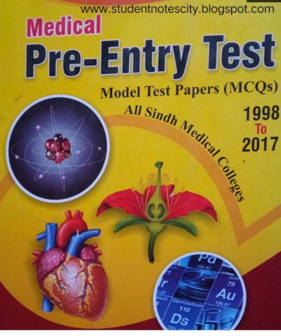 Preadmission Test of sindh medical collage 1998 to 2005