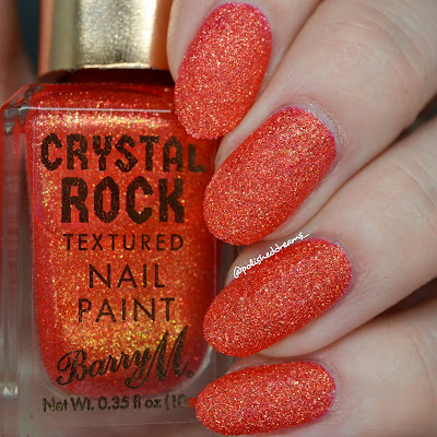 Barry M Crystal Rock Collection A/W 19 Coral Sunstone