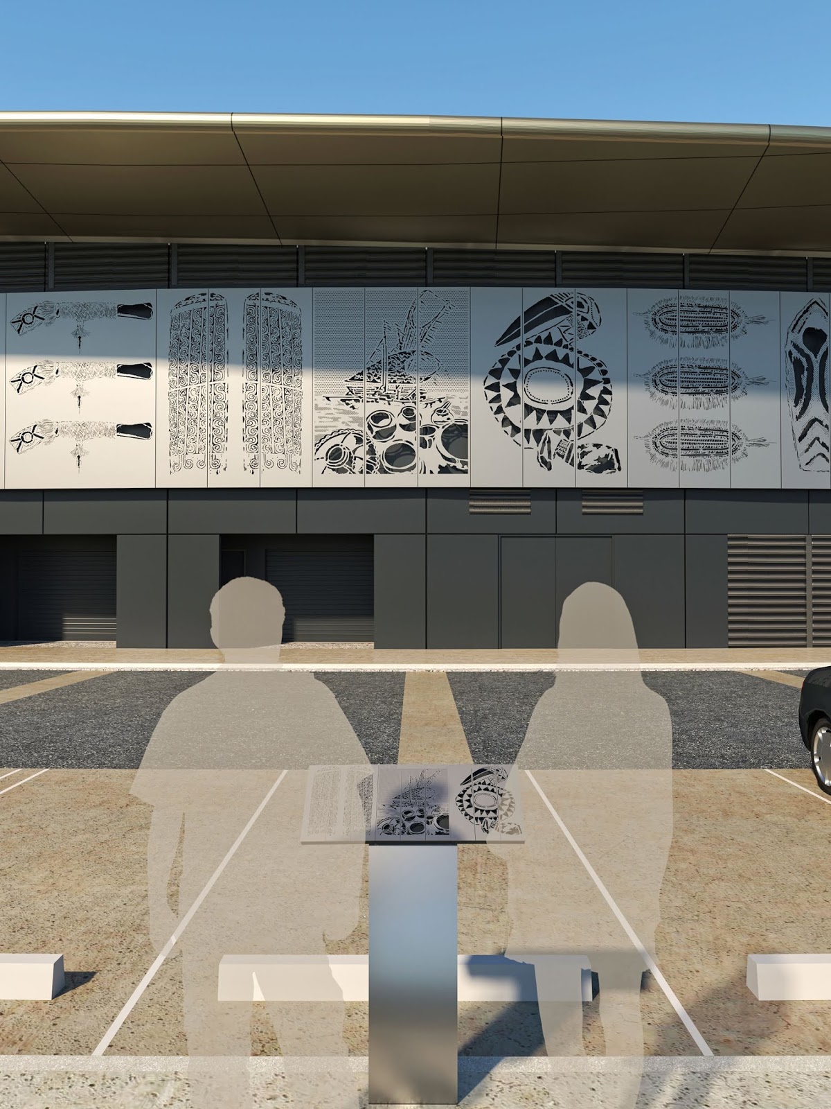 Outdoor Laser Cut Screens