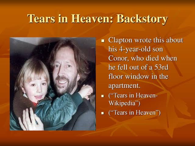 Eric Clapton - Tears In Heaven (tradução) 
