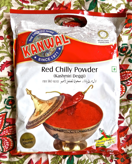 Keep Calm & Curry On Ingredients Kashmiri Mirch