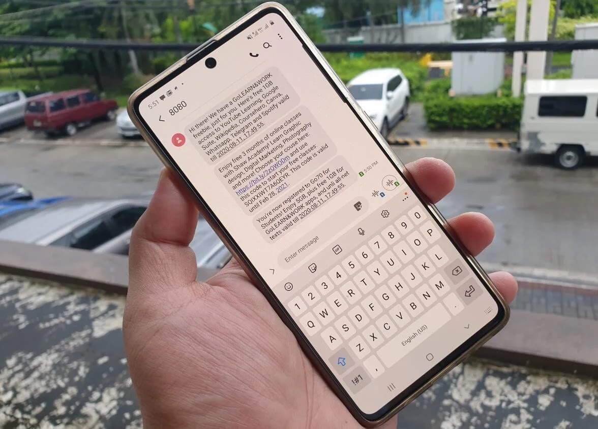 Globe Go70 For Students with 7GB Data, Unli Texts for 5 Days for Only