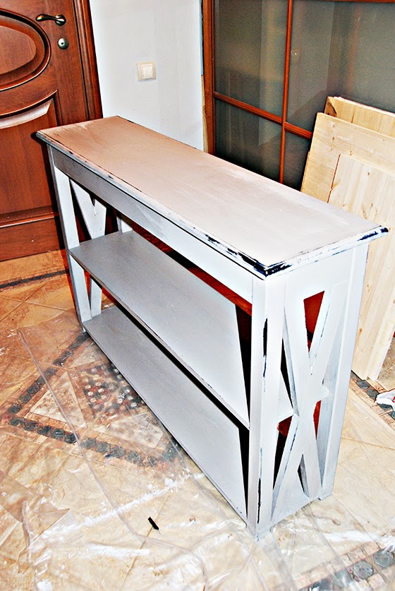 DIY проект: Консольный столик своими руками