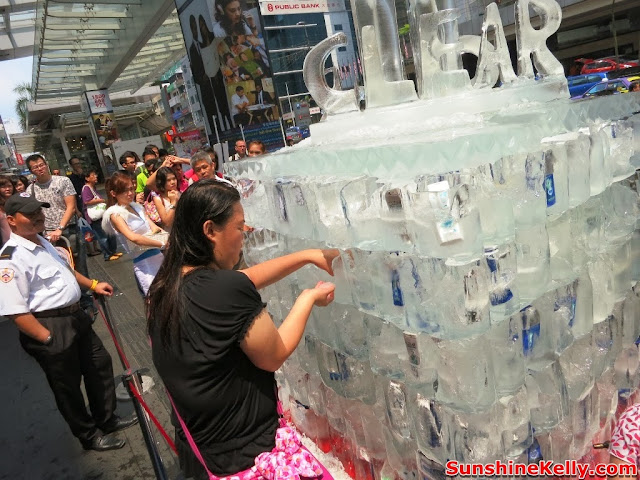 CLEAR Ice Cool Meltdown, Fahrenheit88, Kuala Lumpur, clear shampoo, clear, ice block