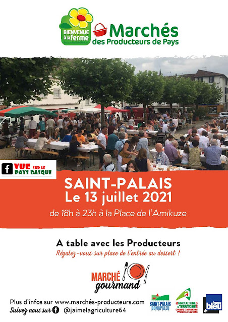Marché de Producteurs de Pays Saint Palais 2021