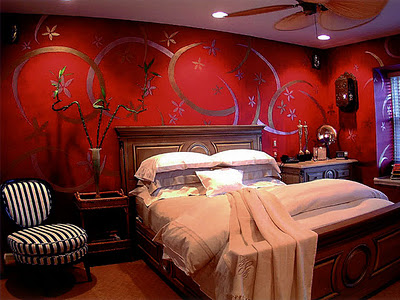 Decoraciones y Modernidades: Modernos dormitorios en color rojo 2012
