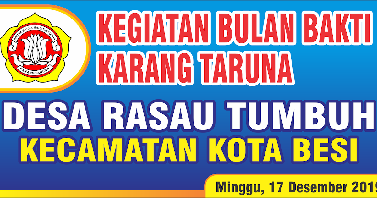 Contoh Spanduk Pengukuhan Karang Taruna gambar spanduk Contoh Spanduk Pengukuhan Karang Taruna gambar spanduk