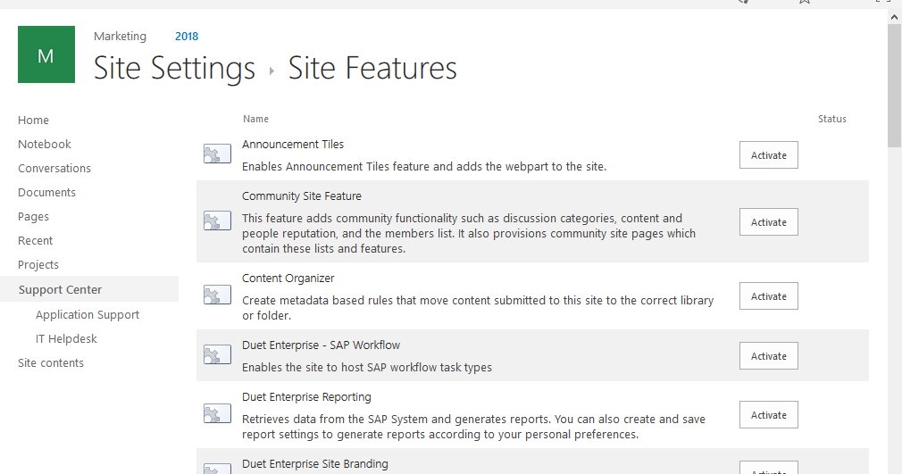 Sharepoint Online Get All Feature Using Powershell Sharepoint Diary