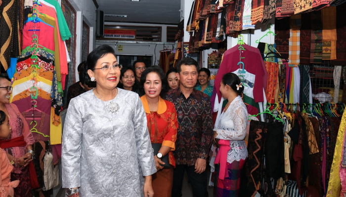 Putri Koster Ingin Pasar Seni Semarapura Jadi Ikon Klungkung