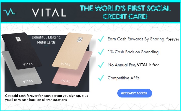 THE WORLD'S FIRST SOCIAL CREDIT CARD
